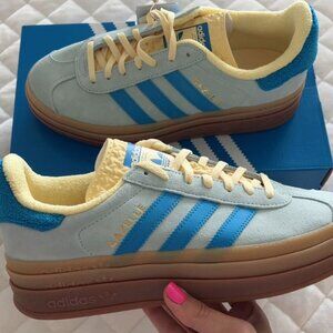 Adidas Gazelle Bold 'Almost Blue Yellow'